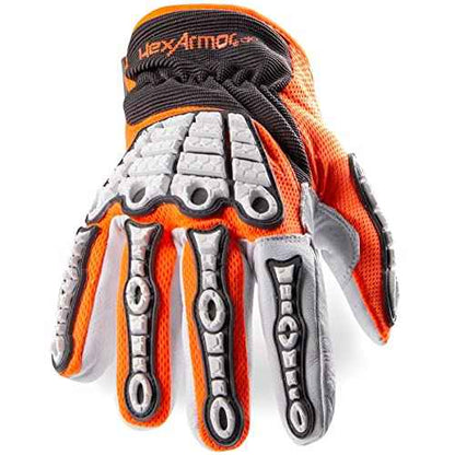 HexArmor Cut-Resistant Impact Protection Breathable Work Gloves | Chrome SLT ¢ç Series 4073