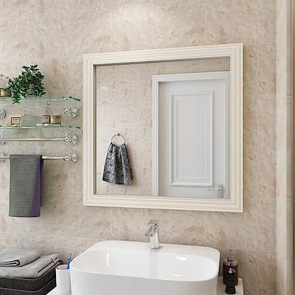LACHEERY Off White Bulletin Board Border Wallpaper Peel and Stick Border Trim Beige Fabric Removable Mirror Frame Borders Peel and Stick Striped Grasscloth Wall Paper for Bulletin Board Walls 3"x197"