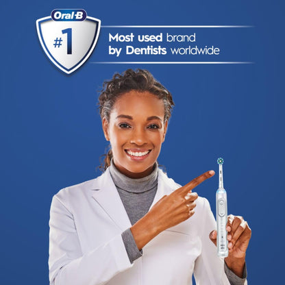Oral-B Genius X Limited Rechargeable Electric Toothbrush with 1 Replacement Brush Head, Travel Case, Midnight Black