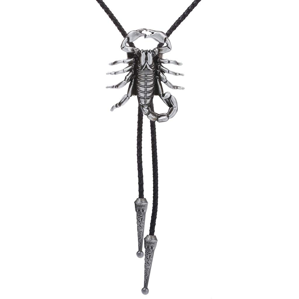 Alloy Scorpion Bolo Tie,Handmade Classic Fashion Mens Fashion Necklace…