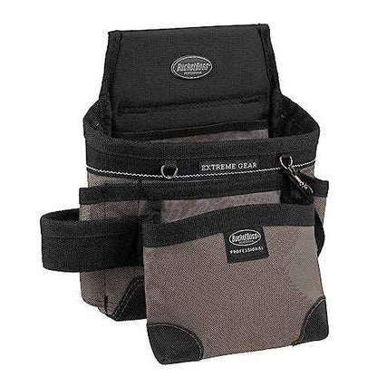 Bucket Boss - Mullet Buster Carpenter¡¯s Pouch, Pouches - Professional Series (55200), Gray