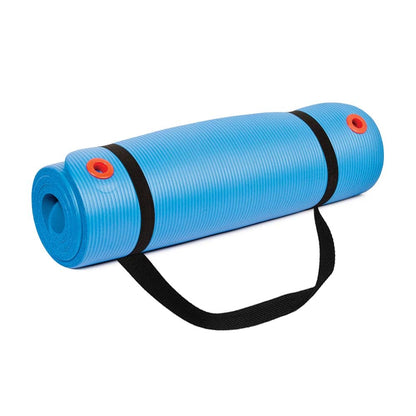 Body Sport Non-Slip Exercise Mat for Men & Women, Thick Foam Surface for Yoga, Pilates, Fitness & Aerobic Workouts