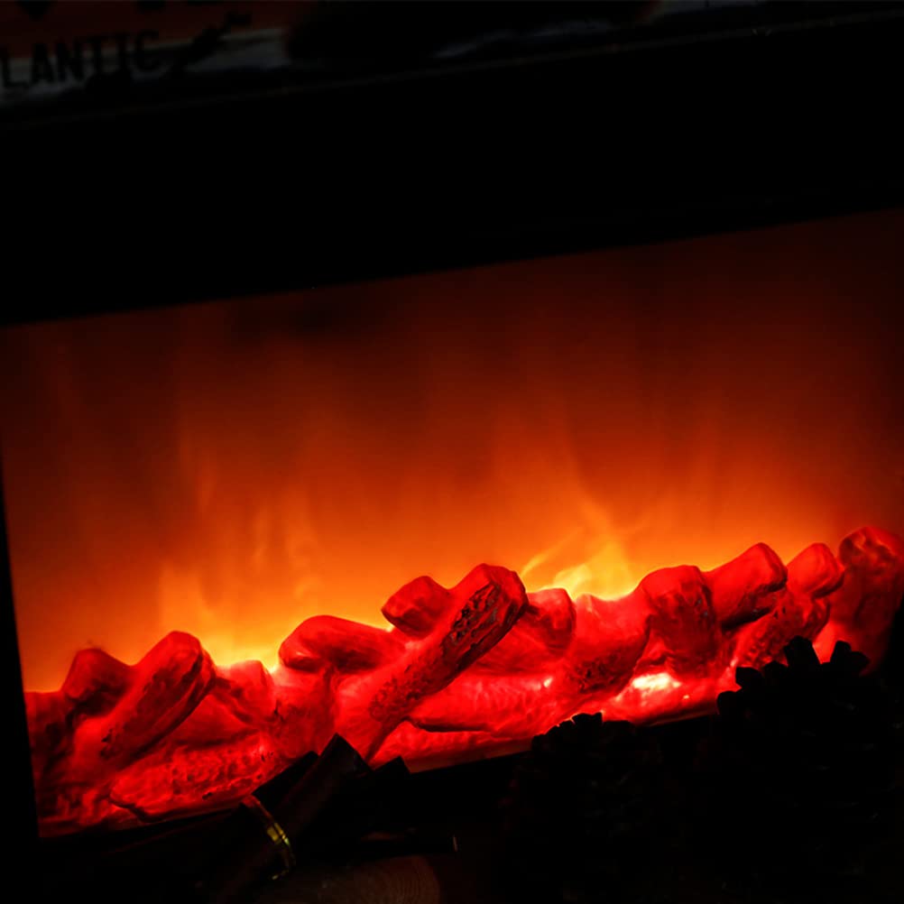 Fireplace Lights, LED Flame Lamps Battery Operated Tabletop Fireplace Lantern for Indoor Christmas Ornament