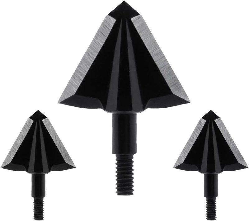 OZCUT Elite Series 2 Blade Broadhead - Precision Hunting Arrows | 3 Pack