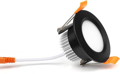 YGS-Tech 2 Inch LED Recessed Lighting, Dimmable Downlight 3W(35W Halogen Equivalent), CRI80, 5000K Daylight White Ceiling Light with LED Driver (1 Pack)