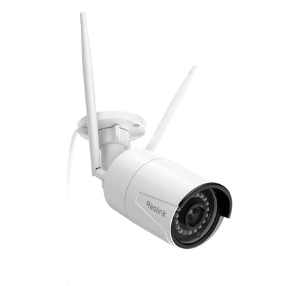 REOLINK Plug-in Outdoor WiFi Security Camera, 5MP HD Dual Band Wired Wi-Fi Camera for Home Security-2.4/5 Ghz, Smart Detection, Motion Detection, Night Vision, IP67 Waterproof, RLC-510WA