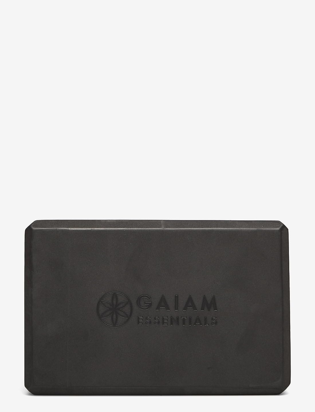 Gaiam Essentials Yoga Brick EVA Foam Block Accessories for Yoga, Meditation, Pilates, Stretching - 2 Pack