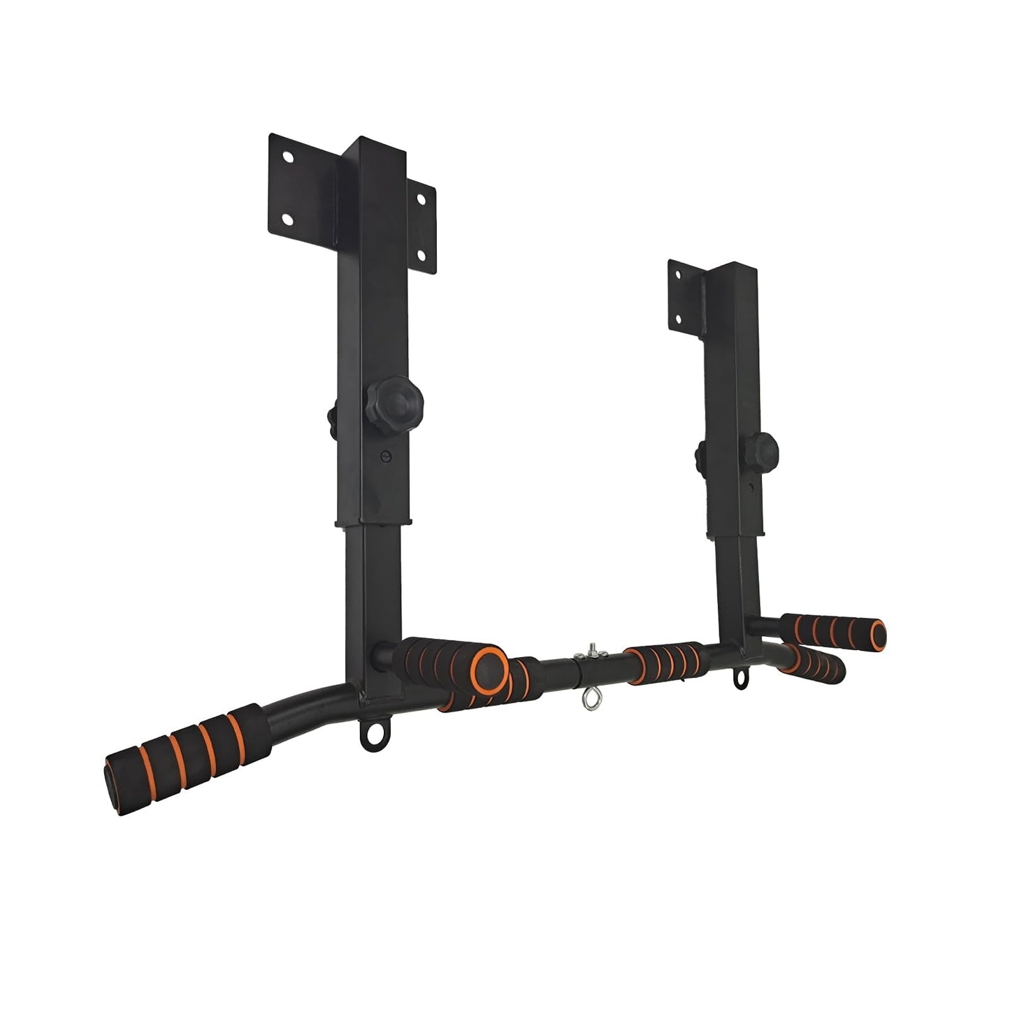 PLKO Joist Mounted Pull Up Bar，Chin Up Bar Ceiling Mount，Workout for Home Gym, Power Tower Set Training Equipment Fitness Dip Stand Supports to 440 Lbs