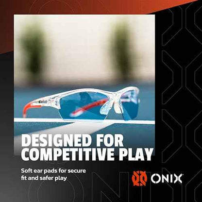 ONIX Pickleball Owl Protective Comfortable Secure Soft and NonSlip Eyewear Modern and Lightweight Design