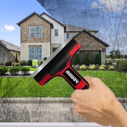 ALLWAY GTS Soft-Grip Glass & Tile Scraper, 4¡È