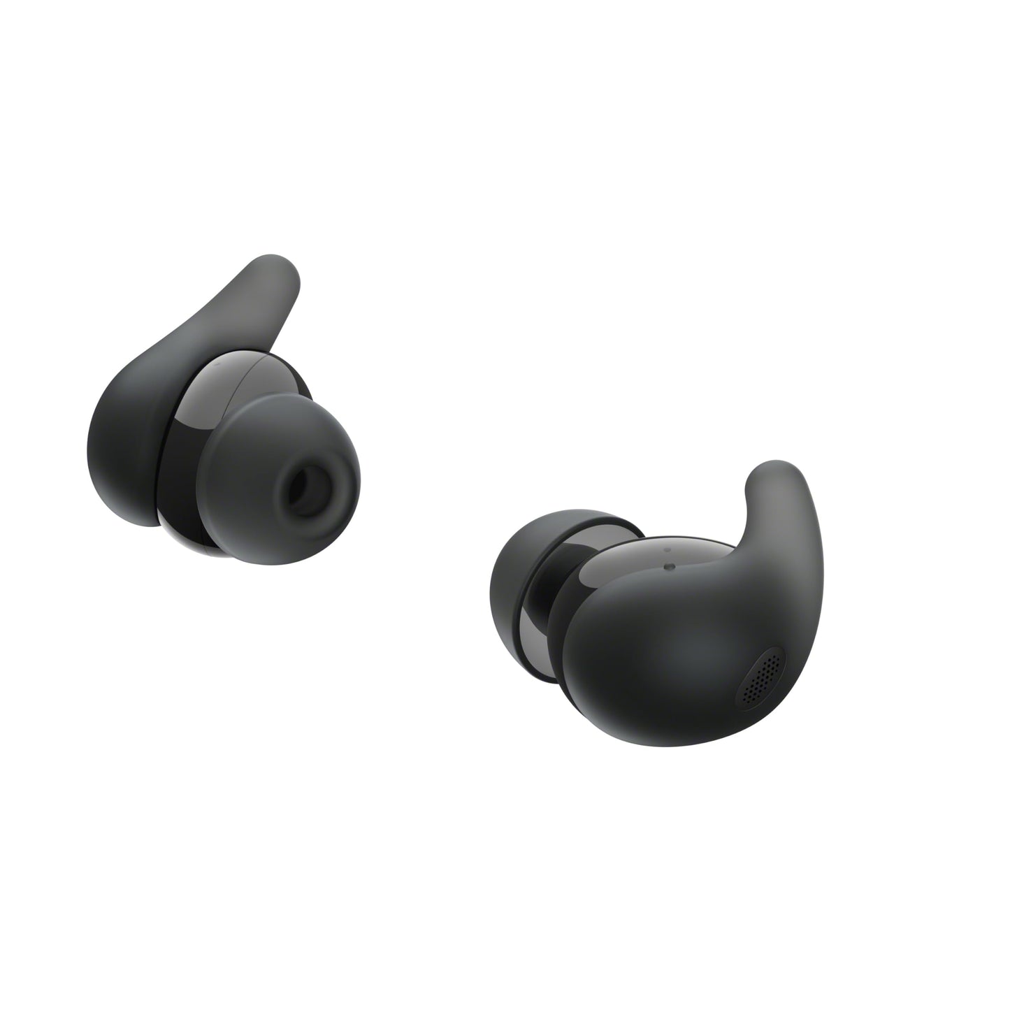 Sony LinkBuds Fit Truly Wireless Noise Canceling Earbud Headphones, Small & Light with Newly Developed Air Fitting Supporters, Black