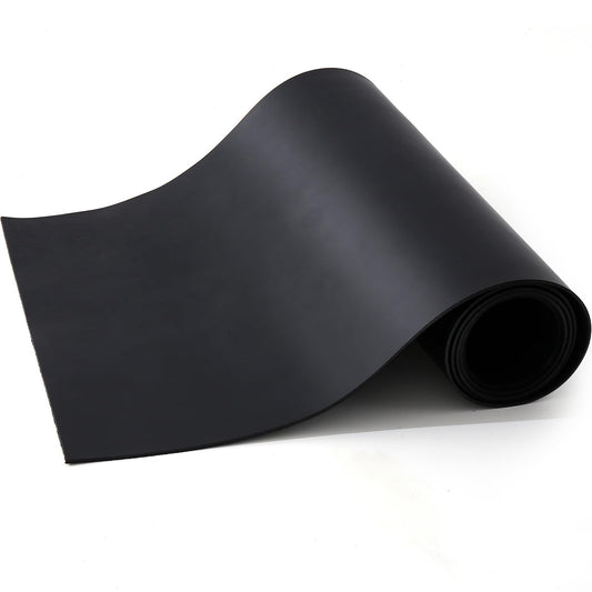 Large Size 16"x70" Leather, Cowhide Veg Tan Leather for Leather Belt Bag Strap Craft Shoe Making Wallet, 2.5mm Thick Full Penetration Dyeing Black