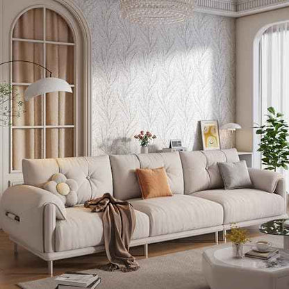 Leaf Peel and Stick Wallpaper Boho 17.3"x78.7" Plant Beige and White Wallpaper Removable Self Adhesive Wall Paper for Bedroom Beige Leaves Contact Paper for Cabinets Vinyl Film Roll