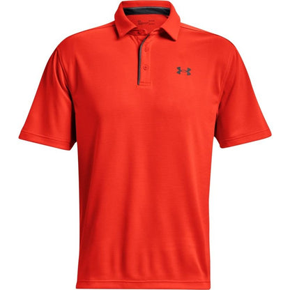Under Armour Men's Tech Golf Polo, Phoenix Fire (296)/Pitch Gray, X-Large