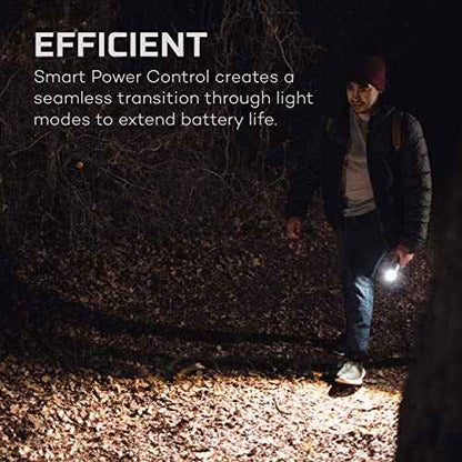 NEBO Davinci 2000 Flashlight & Portable Charger | 2000 Lumens, 4 Light Modes, USB Rechargeable Power Bank, Waterproof, Super Bright LED Camping Light, Includes Charging Cable