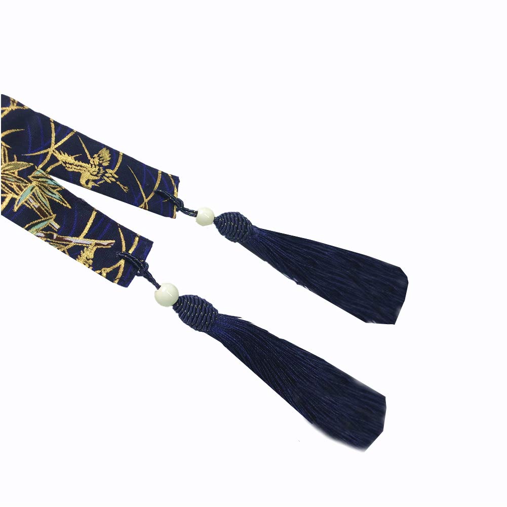 thefancypumpkin Japanese Yukata Kimono Obi With Tassel Belt Harajuku Waistband-V4
