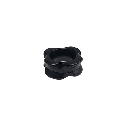 Southland Archery Supply SAS Aluminum Peep Sight for Archery Compound Bow - 2/Pack (Black, 1/8 in)