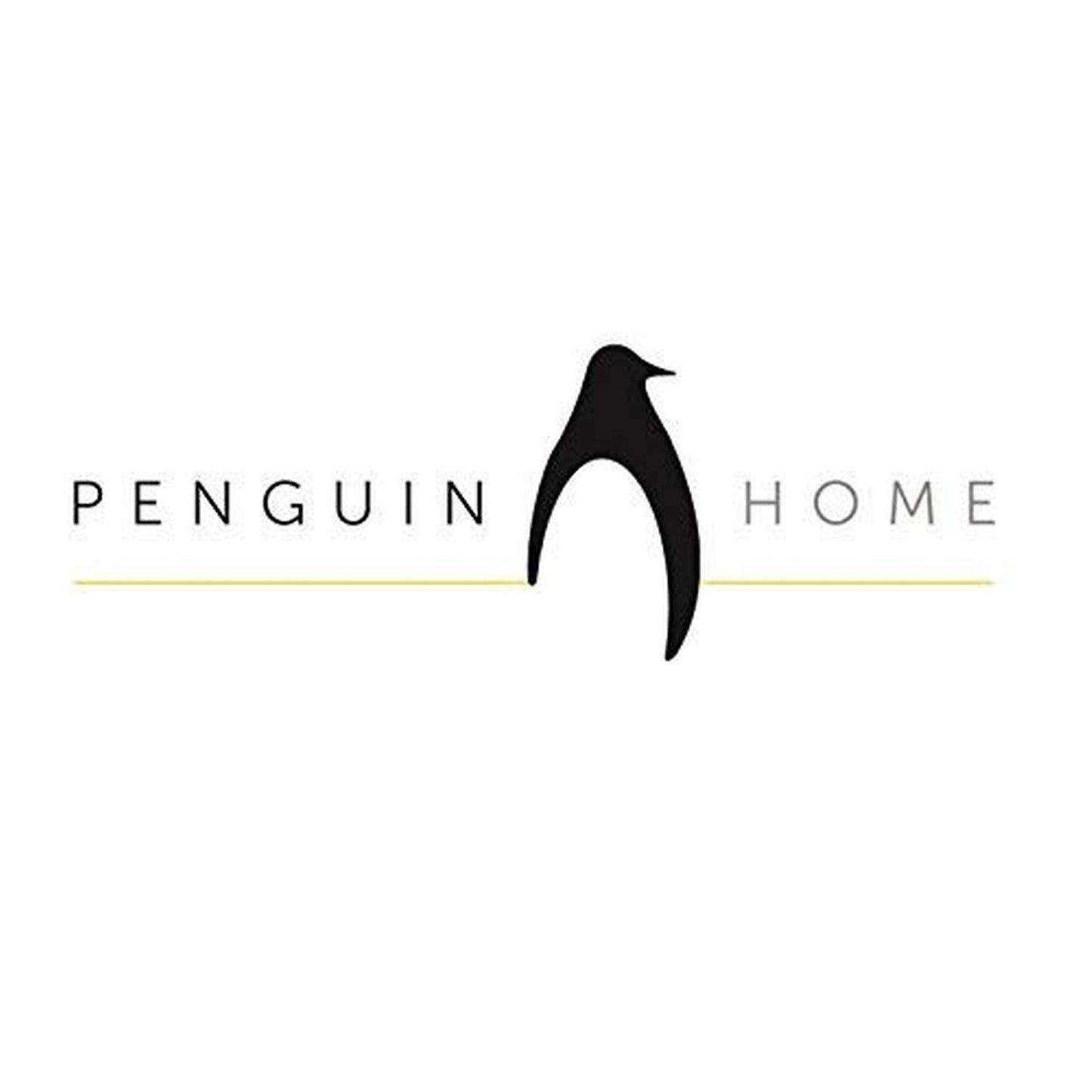 Penguin Home Handcrafted Glass Beaded Round Placemats, Coasters & Napkin Rings Set of 18 - Handmade Table Place Mats for Dining - 32 cm (13") Diameter (Gold)