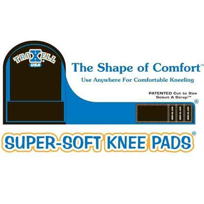 TROXELL USA Super-Soft Small Royal Knee Pads - Comfortable, Adjustable, Washable Kneepads