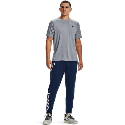 Under Armour Men's Tech 2.0 Short-Sleeve T-Shirt, Steel Light Heather (036)/Black, X-Small