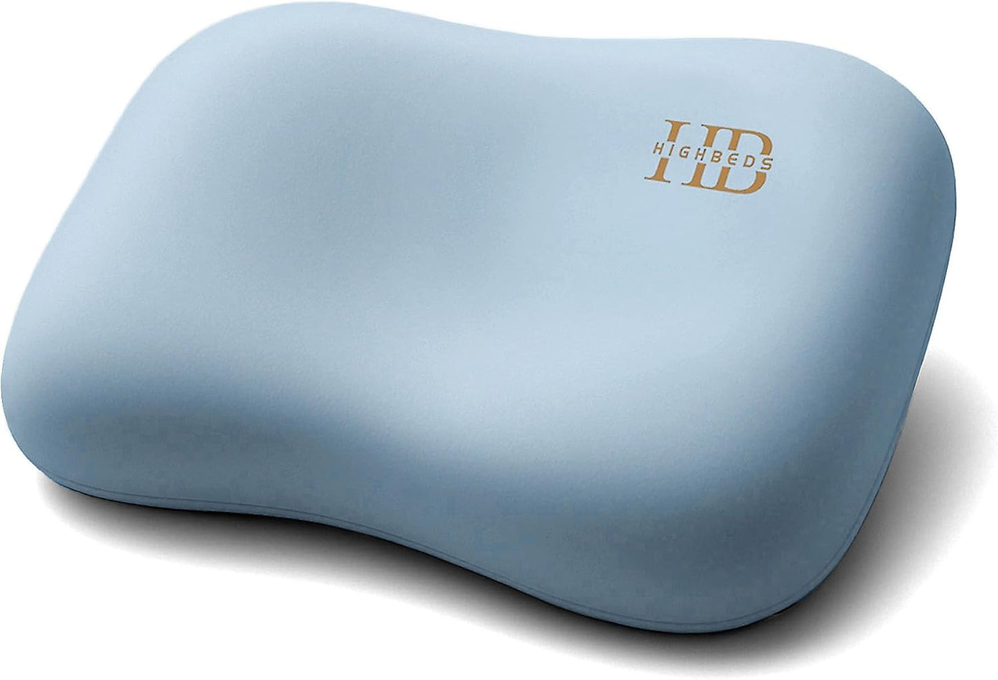 Side Sleeper Pillow – Soft Ergonomic Cervical-Neck-Pillow for Neck Pain Relief, Ice Silk Zipperless Pillowcase, Eco Friendly and Durable Material (White)