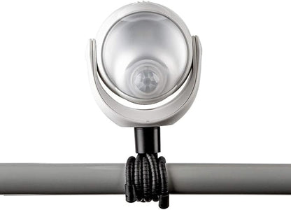 Limitless Innovations Lumenology Portable LED Motion Sensor Light Provides 148 Lumens with a 13 ft Detectable Range and Flexible Tripod Base with Magnetic Option – Indoor/Outdoor (White)
