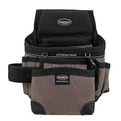 Bucket Boss - Mullet Buster Carpenter¡¯s Pouch, Pouches - Professional Series (55200), Gray
