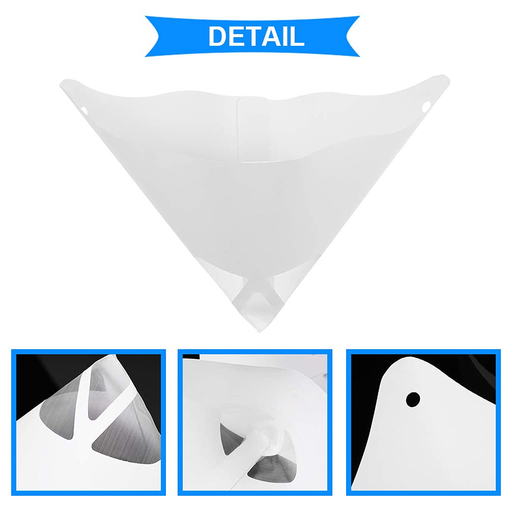 DAOKI 100 Pcs Paper Paint Filters 100 Micron Disposable Paint Paper Strainers for Resin 3D Printer with Collapsible Silicone Funnel, Hook, Clean Tool