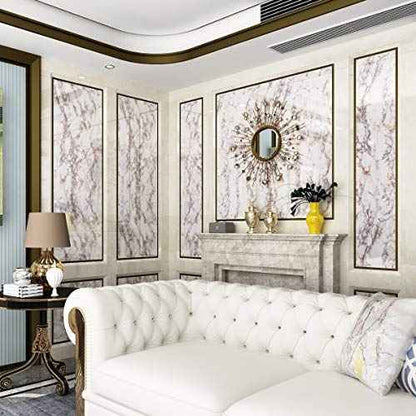 LACHEERY Granite Marble Contact Paper for Countertops Waterproof Faux Marble Countertop Peel and Stick Wallpaper Grey Removable Marble Wall Paper for Kitchen Cabinets Wall Desk Counter Top 15.8"x80"
