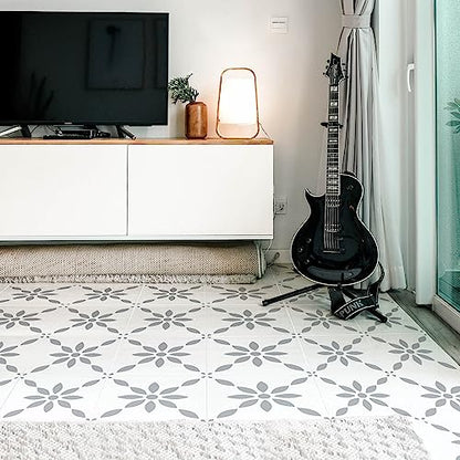Wall Stencils for Painting Large Pattern 12" x 12", Reusable Large Floor Stencils, Simple Tile Stencils for Decor (NS5)