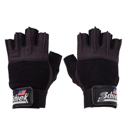 Schiek Sports 530 Platinum Lifting Gloves with Gel Pad - Weightlifting Gloves for Women and Men