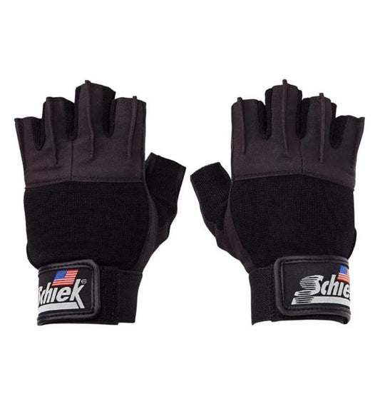 Schiek Sports 530 Platinum Lifting Gloves with Gel Pad - Weightlifting Gloves for Women and Men