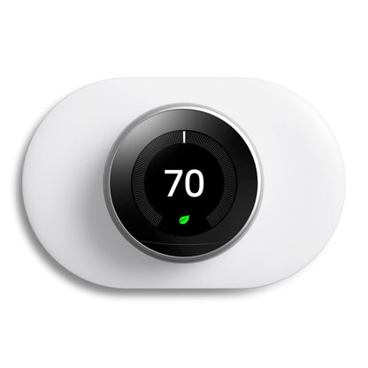 Nest Wall Plate for Google Nest Learning Thermostat 2nd/3rd, 7.7 * 5 inch Nest Thermostat Trim Kit, Made for Google Nest Learning Thermostat 2nd/3rd, Easy Installation