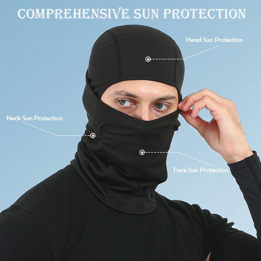 Balaclava Ski Mask for Men Full Face Mask Men Shiesty Ski Mask Women Motorcycle Helmet Head Cover Summer Sun UV Protection