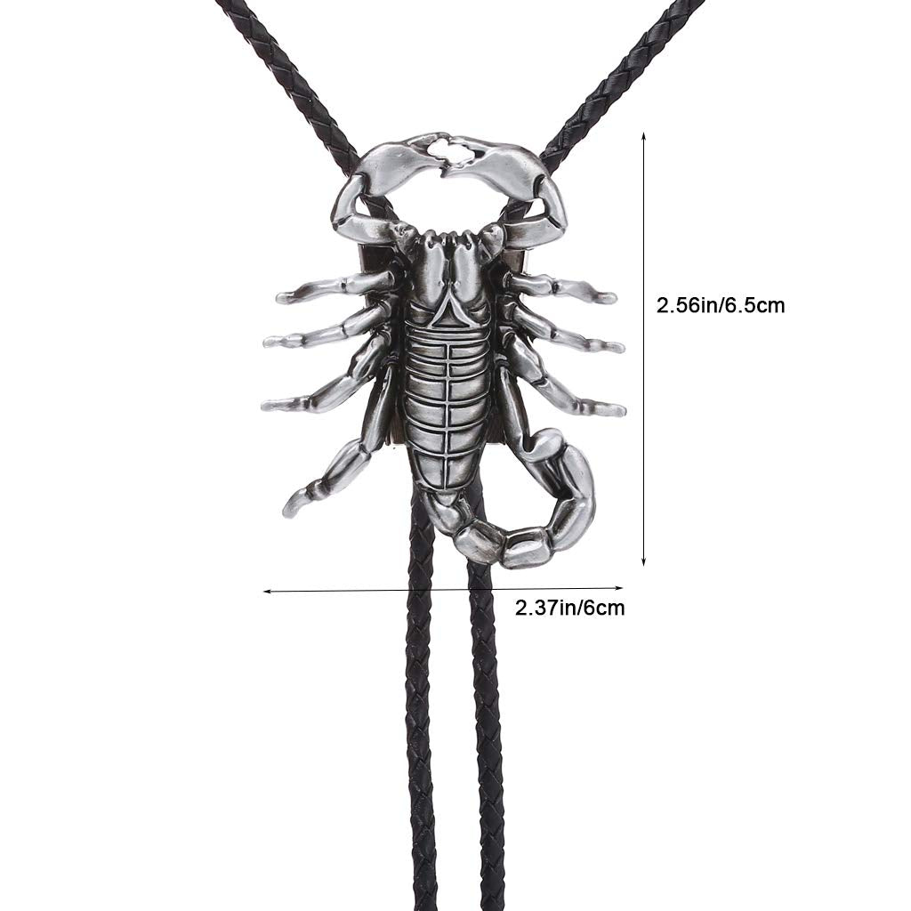 Alloy Scorpion Bolo Tie,Handmade Classic Fashion Mens Fashion Necklace…