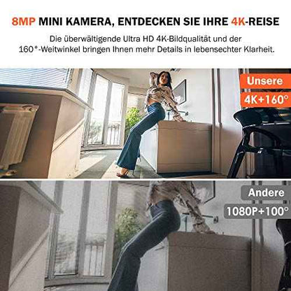 4K Nanny Camera Supports 2.4G&5G WiFi, Mini Hidden Camera Charger with Motion Detection, Night Version, Nanny Cam Hidden Camera, Small Hidden Camera Wireless Security Camera with Motion Detection