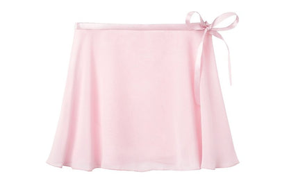 Stelle Ballet Skirts for Girls Toddler Dance Skirt Chiffon Kids Ballet Wrap Skirts (Pink (Adjustable Tie), 7-9 Years)