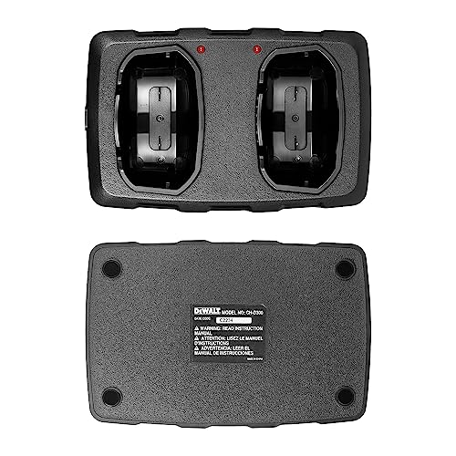 DEWALT DXFRS800 FRS Walkie Talkies Long Range 2 Way Radio, 2 Watt, Waterproof & Rechargeable, 2 Pack