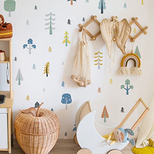 Wall Decal, Little Tree Pattern Stickers for Living Room
