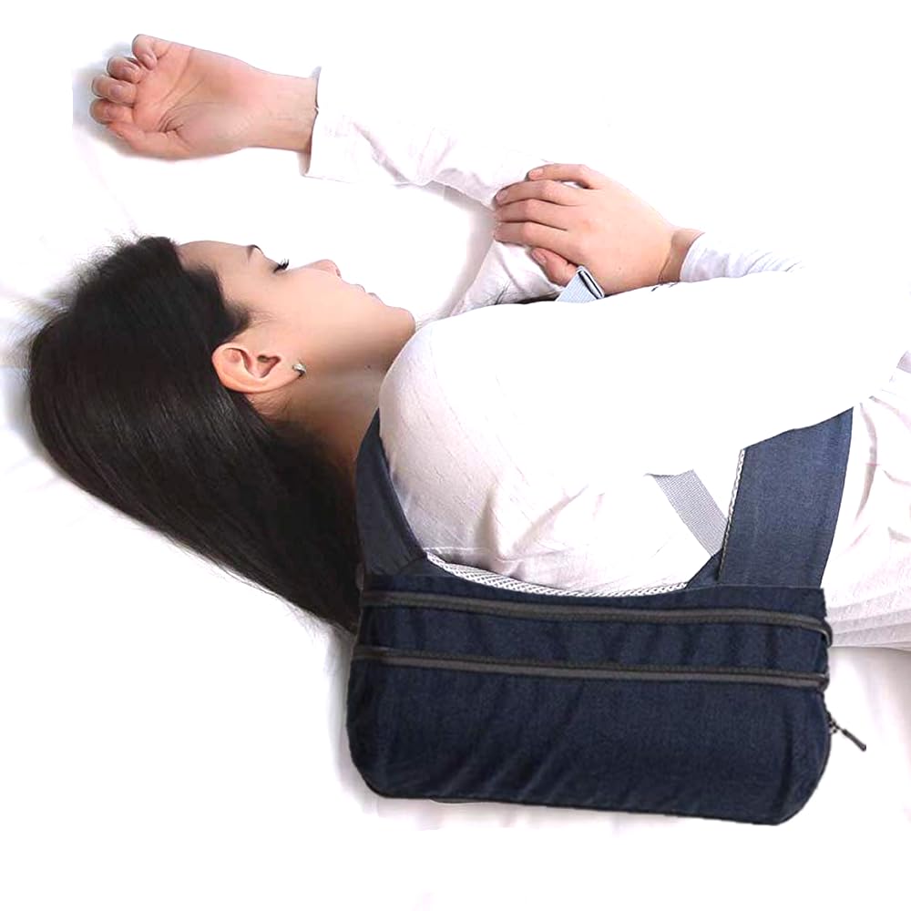 Model 2024 Side-Sleeping Backpack from WoodyKnows, Alleviates Snoring and Sleep Issues Caused by The Back-Sleeping Position, Anti Snoring Solution, Snore Aid Device (S)