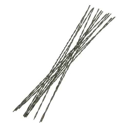 FOXBC Spiral Scroll Saw Blades - Plain End (#4 Fast Wood Cutting)