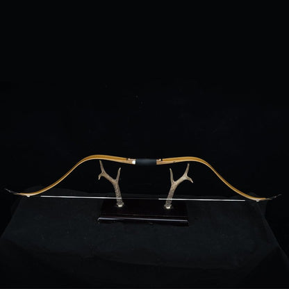 AF Archery Recurve Bow Traditional Horse Bow for Mounted Archery and Precision Shooting, Sicai Bow Peak Heritage of Ming Dynasty(45lbs, Bamboo)