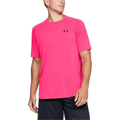 Under Armour Men's Tech 2.0 Short-Sleeve T-Shirt , Pink Surge (687)/Black, XX-Large Tall