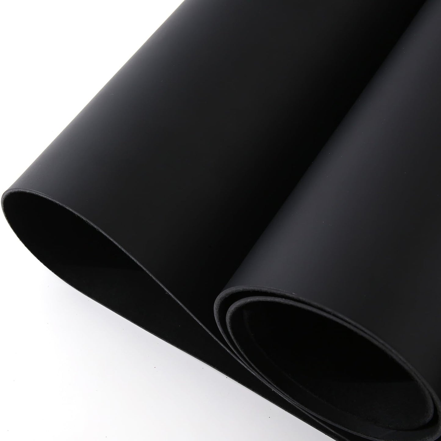 Large Size 16"x70" Leather, Cowhide Veg Tan Leather for Leather Belt Bag Strap Craft Shoe Making Wallet, 2.5mm Thick Full Penetration Dyeing Black