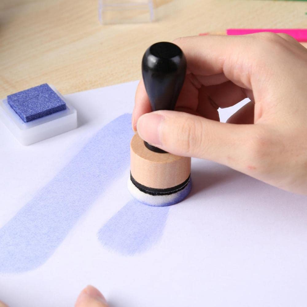 BAOFALI Mini Ink Blending Tool,with Foams Replacement Refill Foam Tool for Foams Scrapbooking Painting Drawing Art Supplies Handle Ink Tools Embossing Stencils