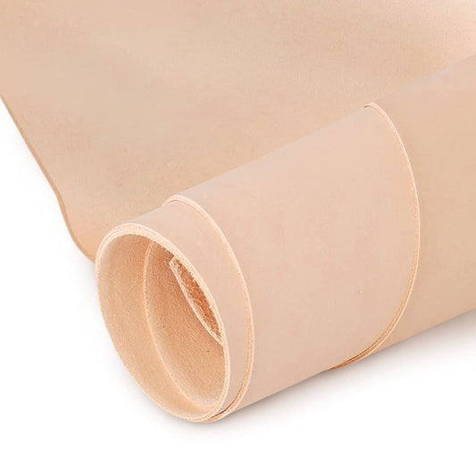 Thick Leather Sheets for Crafts Tooling Leather Square Veg Tan Leather 1.8-2.1mm Full Grain Leather Pieces Genuine Cowhide Leather for Crafts Sewing Hobby Workshop 12"x12"