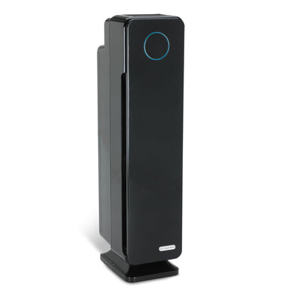 GermGuardian 5-In-1 HEPA Air Purifier for Home, Pet Air Purifier with HEPA Air Filter & UV-C Light, AC4300BPTCA, 743 Sq. Ft., 22'' Tower, Black
