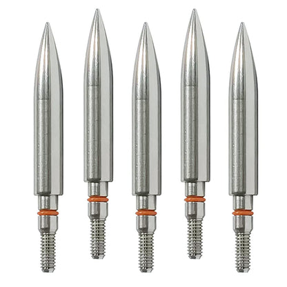 Field Points arrowheads 200 Grains Archery Field Points, 9/32 Stainless Steel Screw in Archery Field Tips and Broadheads (1 Dozen A Grain 2.9x2.3x0.6