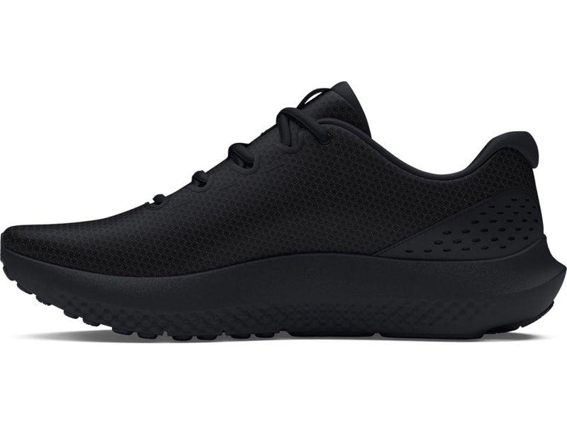 Under Armour Men's Charged Surge 4, (002) Black/Black/Black, 12.5, US