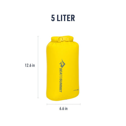 Sea to Summit Lightweight Dry Bag, Multi-Purpose Dry Storage, 35 Liter, Sulphur Yellow